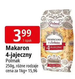 E.Leclerc Makaron tradycyjny z ludwina 4 jajeczny świderek Polmak oferta