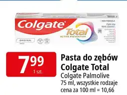 E.Leclerc Pasta do zębów original Colgate Total oferta