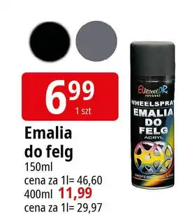 E.Leclerc Emalia uniwersalna czarna Eurocolor oferta