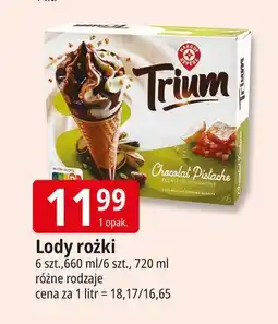 E.Leclerc Lody chocolate pistache Wiodąca Marka Trium oferta