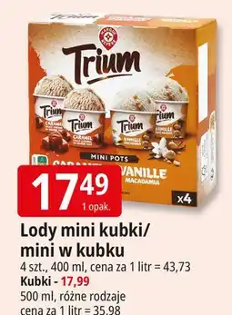 E.Leclerc Lody vanille macadamia Wiodąca Marka Trium oferta