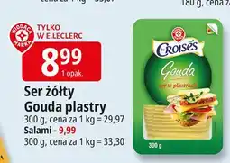 E.Leclerc Ser salami Wiodąca Marka Croises oferta
