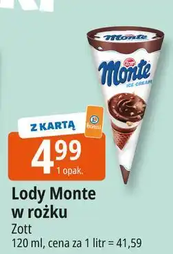 E.Leclerc Lód Zott Monte oferta