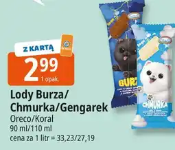 E.Leclerc Lód gengarek toffi Koral oferta