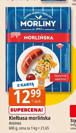 E.Leclerc Kiełbasa morlińska Morliny oferta