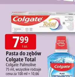 E.Leclerc Pasta do zębów original Colgate Total oferta