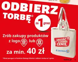 E.Leclerc Torba zakupowa Wiodąca Marka oferta