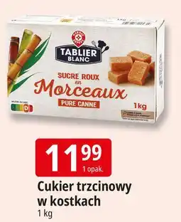 E.Leclerc Cukier trzcinowy w kostkach Wiodąca Marka Tablier Blanc oferta
