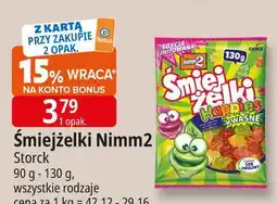 E.Leclerc Żelki kwaśne Nimm2 Śmiejżelki Happies oferta