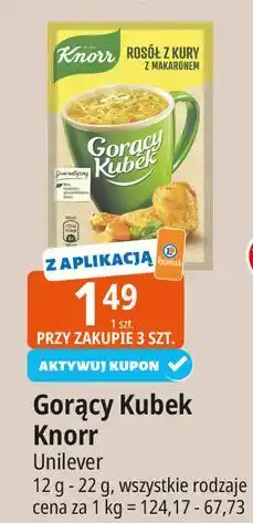 E.Leclerc Rosół z kury makaronem Knorr Gorący Kubek oferta