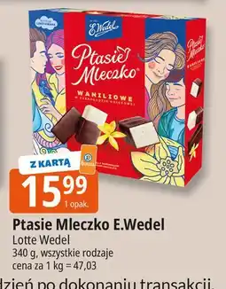 E.Leclerc Czekoladki waniliowe E. Wedel Ptasie Mleczko oferta