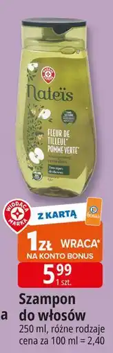 E.Leclerc Szampon do włosów przetłuszających się Wiodąca Marka Nateis oferta