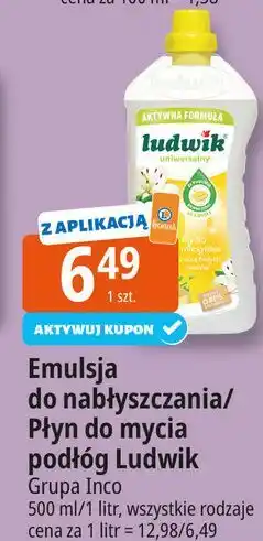 E.Leclerc Płyn nabłyszczający do zmywarek Ludwik oferta