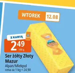 E.Leclerc Ser złoty mazur Mlekpol oferta