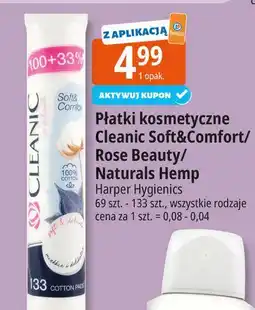 E.Leclerc Płatki kosmetyczne hemp Cleanic oferta