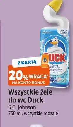 E.Leclerc Żel do wc marine Duck Deep Action Gel oferta