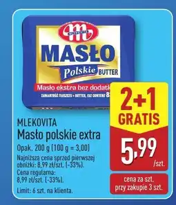 ALDI Masło polskie extra Mlekovita oferta