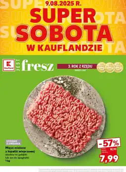 Kaufland Mięso mielone z łopatki wieprzowej Kaufland oferta