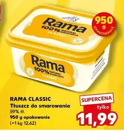 Kaufland Tłuszcz do smarowania classic Rama oferta
