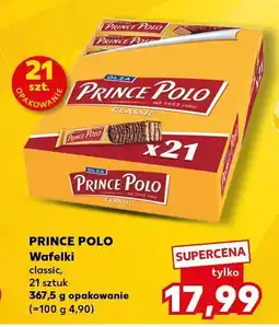 Kaufland Wafelki classic Prince Polo oferta