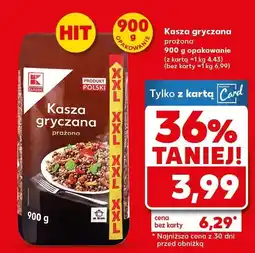 Kaufland Kasza gryczana prażona XXL K-Classic oferta