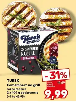 Kaufland Ser camembert na grill Turek oferta