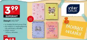 Biedronka Zeszyt A5/32 oferta