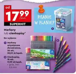 Biedronka Cienkopisy, 18 szt oferta