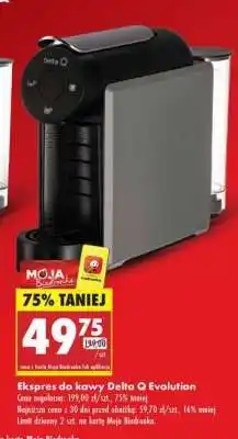Biedronka Ekspres do kawy Delta Q Evolution oferta