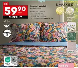 Biedronka Komplet pościeli bawełnianej oferta