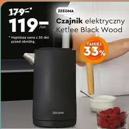Biedronka Czajnik elektryczny Ketlee Black Wood oferta