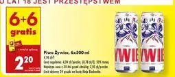 Biedronka Piwo Żywiec 6x500 ml oferta