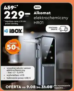 Biedronka Alkomat elektrochemiczny HR01 oferta