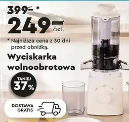 Biedronka Wyciskarka wolnoobrotowa oferta
