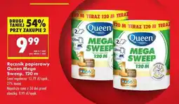 Biedronka Ręcznik papierowy Queen Mega Sweep, 120 m oferta