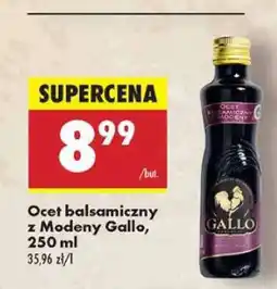 Biedronka Ocet balsamiczny z Modeny Gallo, 250 ml oferta