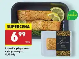 Biedronka Łosoś z pieprzem cytrynowym oferta