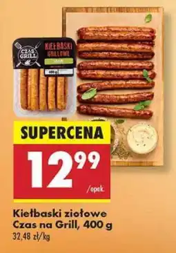 Biedronka Kiełbaski ziołowe Czas na Grill , 400 g oferta