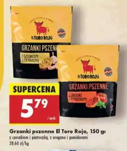 Biedronka Grzanki pszenne El Toro Rojo, 150 g oferta
