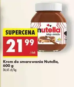 Biedronka Krem do smarowania Nutella , 600 g oferta