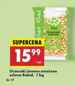 Biedronka Orzeszki ziemne smażone solone Bakal, 1 kg oferta