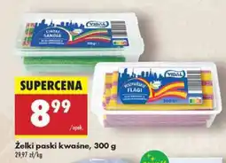 Biedronka Żelki paski kwaśne, 300 g oferta