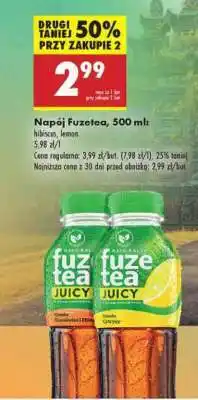 Biedronka Napój Fuzetea, 500 ml oferta