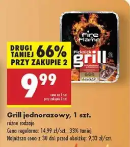 Biedronka Grill jednorazowy 1 szt oferta