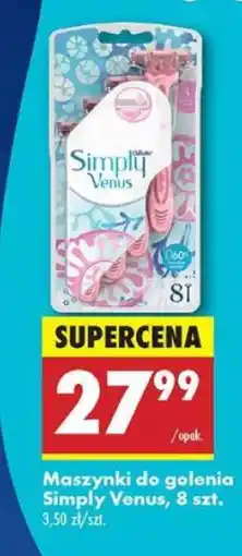 Biedronka Maszynki do golenia Simply Venus, 8 szt oferta