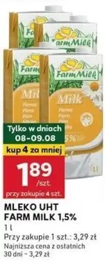 Stokrotka Optima MLEKO UHT FARM MILK 1,5% oferta