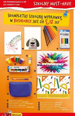 Biedronka Piórnik saszetka oferta