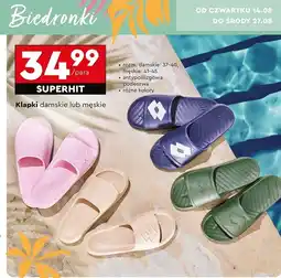 Biedronka Klapki męskie 41-45 oferta