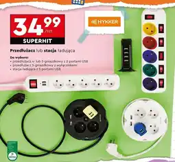 Biedronka Stacja ładująca usb Hykker oferta