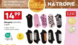 Biedronka Skarpetki damskie 35-42 Cleve oferta